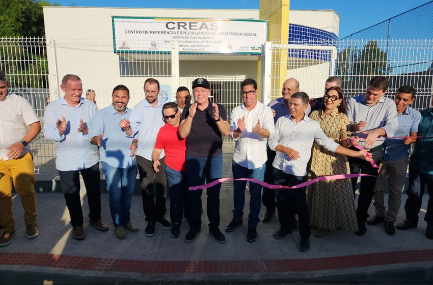  Governo do Estado inaugura Creas e anuncia novos investimentos em infraestrutura em Anchieta