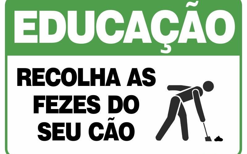  Não recolher as fezes dos pets pode resultar em processo por danos morais