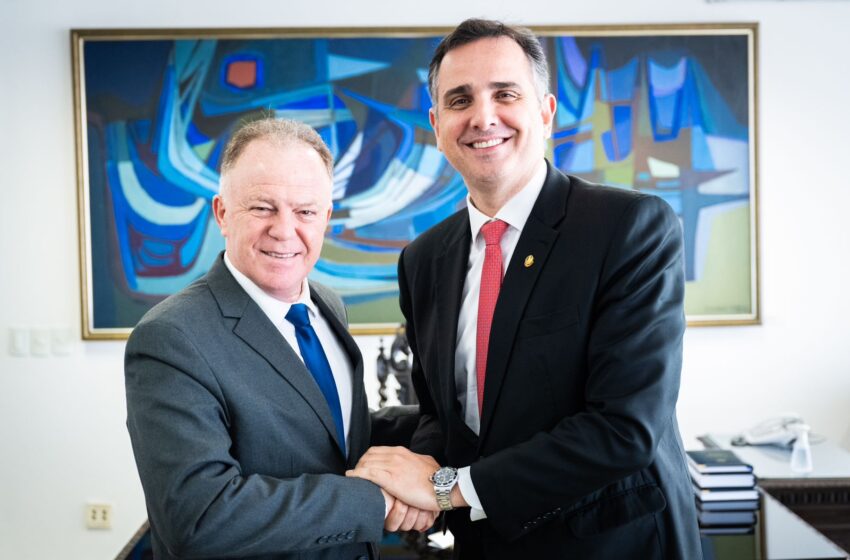  Governador e Presidente do Senado se encontram para falar da Reforma Tributária