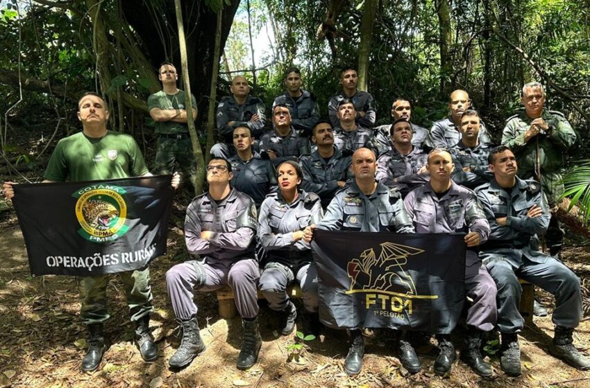  Cotama ministra curso para Força Tática do 1º Batalhão