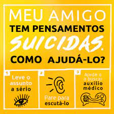  CONHEÇO ALGUÉM QUE TEM PENSAMENTOS SUICIDAS – O QUE POSSO FAZER?