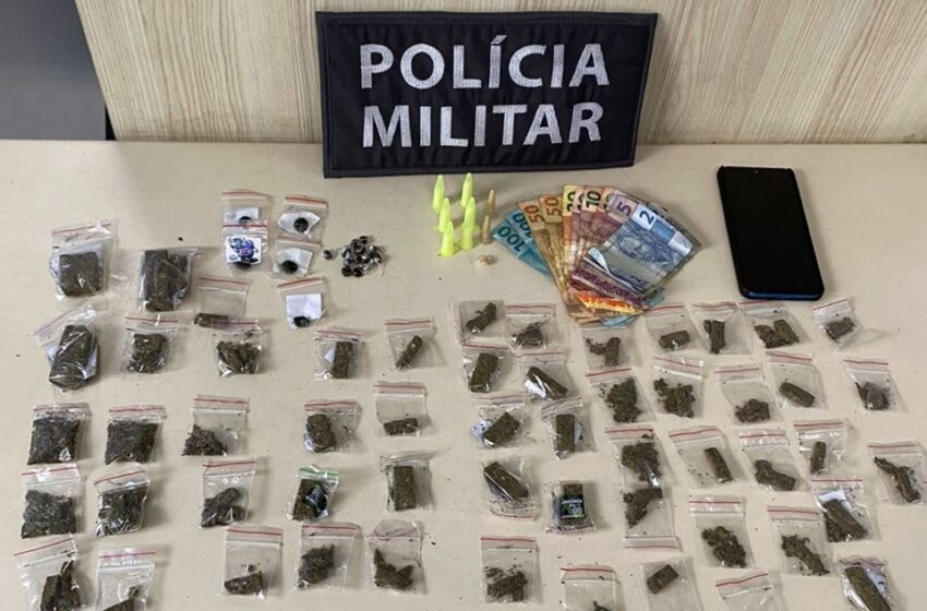  4º BPM detêm indivíduo com drogas em Guaranhuns, Vila Velha