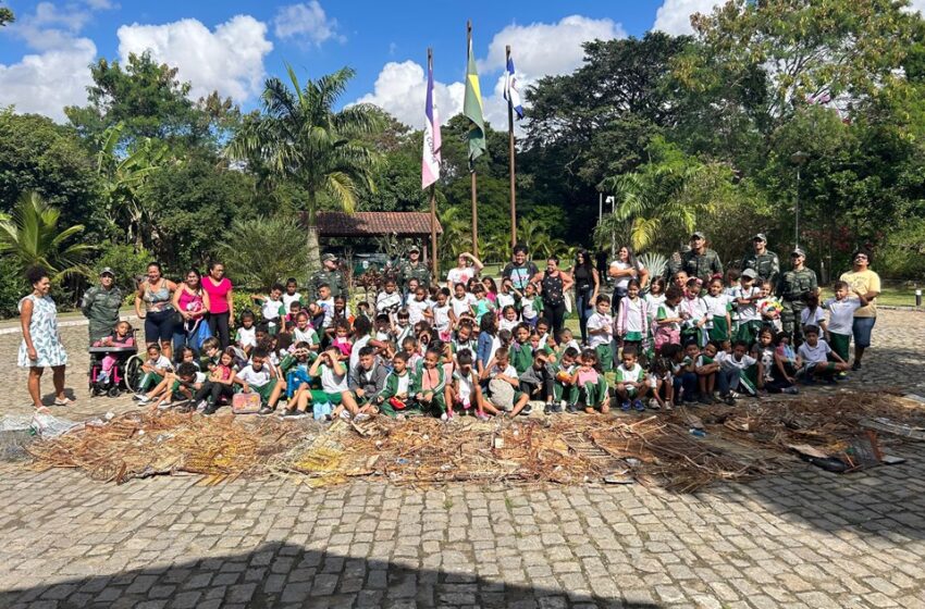  BPMA recebe mais de 100 alunos em sua sede em celebração ao Dia Mundial do Meio Ambiente