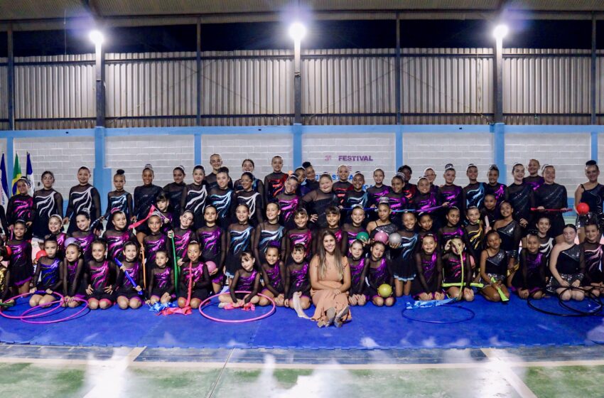  3º Festival de Ginástica Rítmica encanta Piúma com talento e dedicação