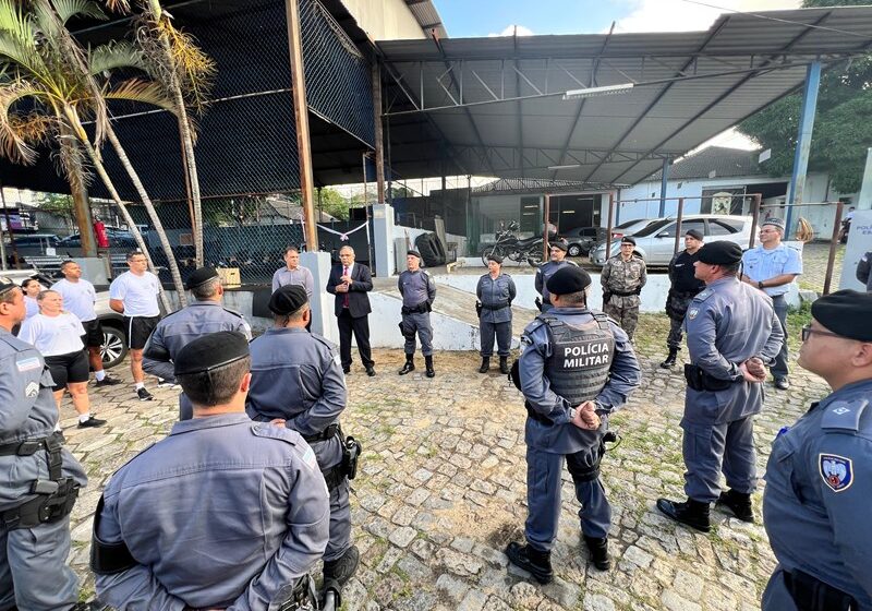  Polícia Militar do ES recebe novos equipamentos bélicos e inaugura academia de crossfit