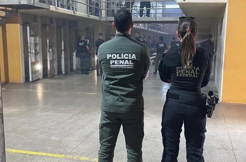  Operação Mute no ES: presídios não registram apreensão de celulares