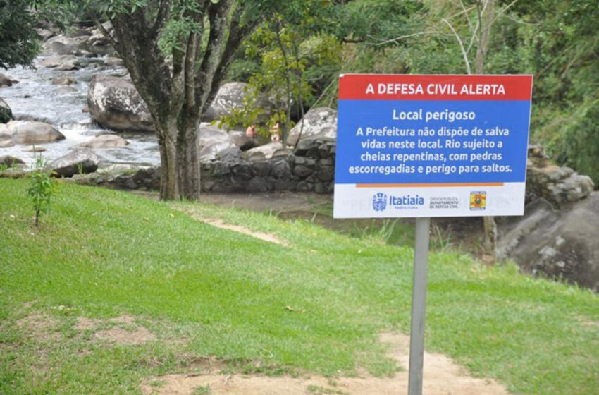  Projeto quer obrigar sinalização de risco de cabeça d’água em rios e cachoeiras do ES