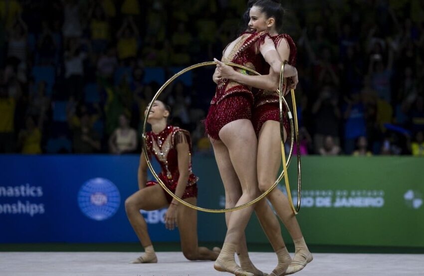  Brasil brilha novamente no Mundial de Ginástica Rítmica, com protagonismo capixaba no pódio