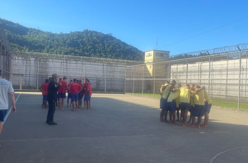  Unidade prisional realiza torneio de futsal para promover integração e ressocialização pelo esporte