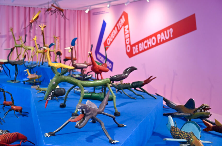  Últimos dias para conferir a exposição “Quem Tem Medo de Bicho Pau?” no Parque Cultural Casa do Governador