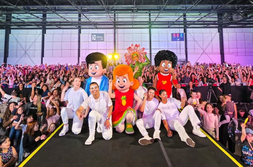 Três Palavrinhas se apresenta no “Colorindo seu sábado” para celebrar o Dia das Crianças em Vitória