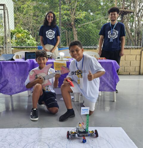  Estudantes do Sesc Cariacica participam de festival de criatividade