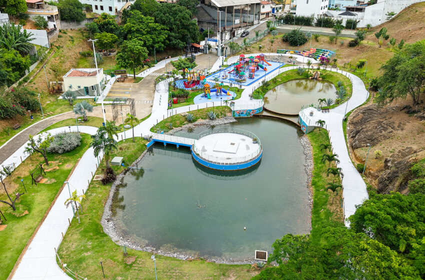  Parque da Biquinha será reaberto para a população com decoração natalina na terça (9)