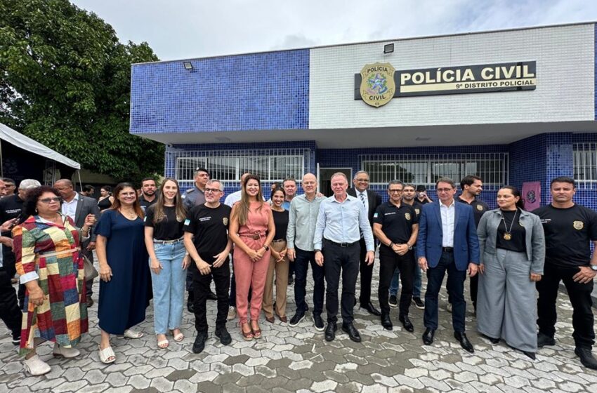  Governo do Estado entrega reforma do 9º Distrito Policial de Cobilândia