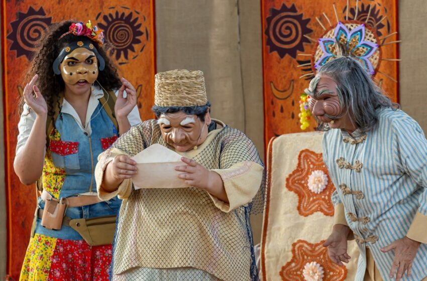  Theatro Carlos Gomes recebe Grupo Rerigtiba com ‘A Maldição e o Mistério de Kalá’ na estreia de circulação por 10 cidades