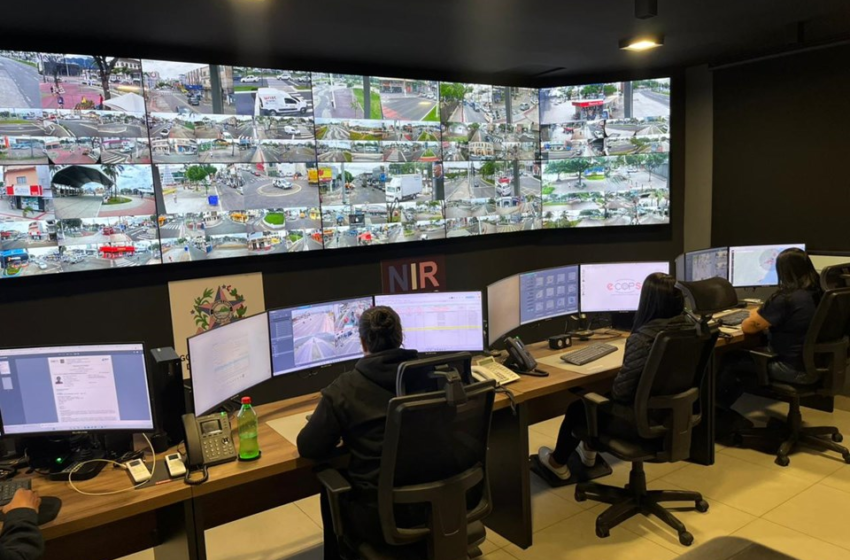  Totem da Praça Costa Pereira auxilia em prisão de evadido do sistema prisional no Centro de Vitória