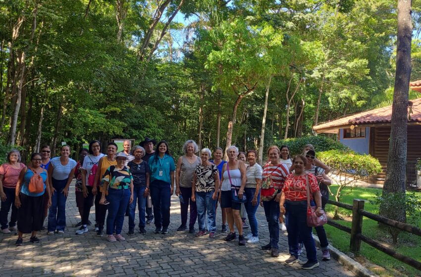  Idosos de Campo Grande participam de visita monitorada com atividades de lazer e integração