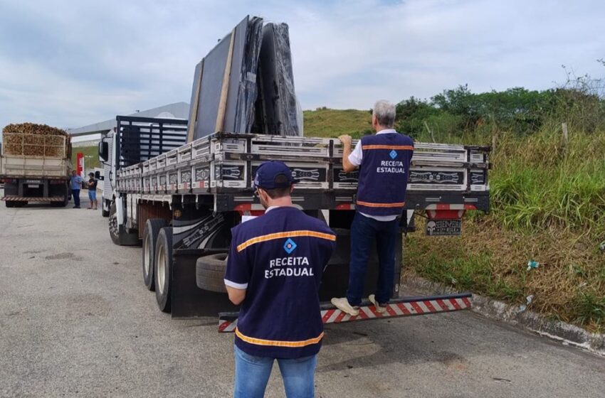  Sefaz flagra transporte irregular de mercadorias e recupera mais de R$ 44 mil em fiscalização no Sul do Estado