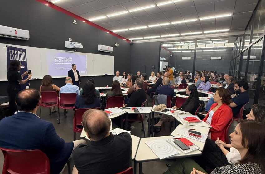  Workshop reúne lideranças para debater o futuro da educação e valorização dos professores