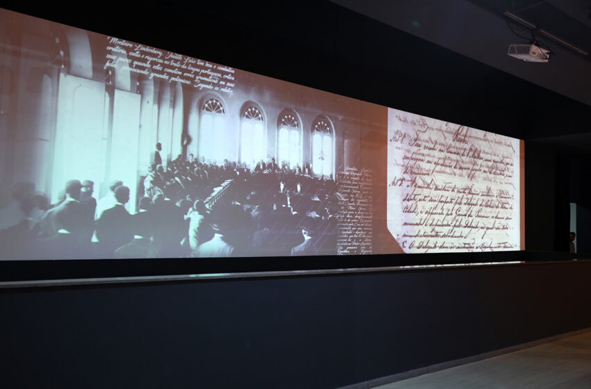  Com IA, cenas do passado ganham movimento em exposição na Assembleia