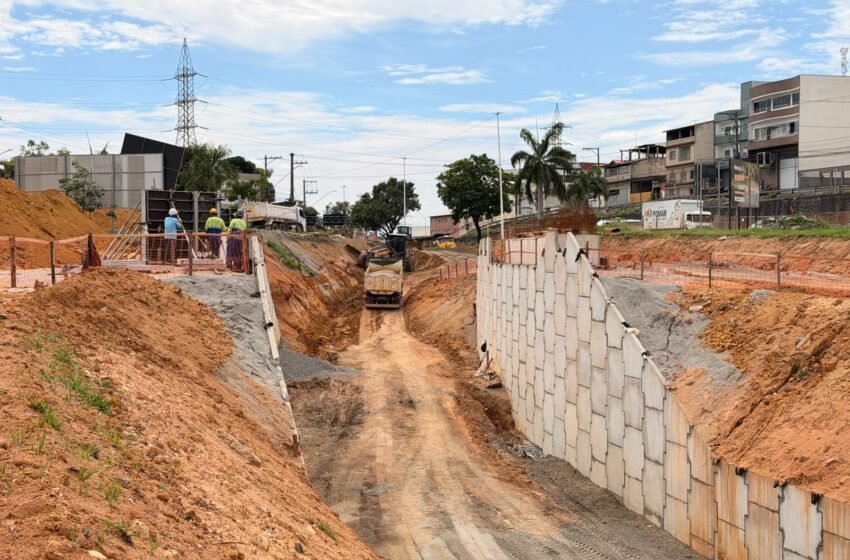  Obras do mergulhão e viaduto de Alto Lage já ultrapassam 65% de execução